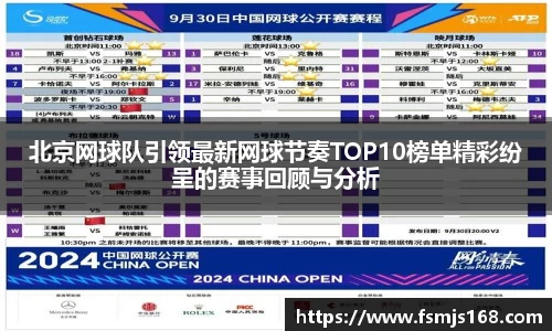 北京网球队引领最新网球节奏TOP10榜单精彩纷呈的赛事回顾与分析